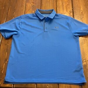 Under Armour Men's Vibrant Blue Polo Shirt